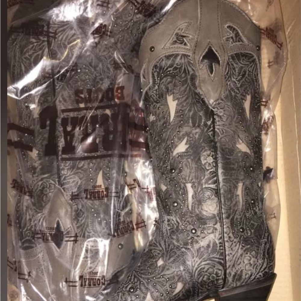 Corral Gray Western Boots